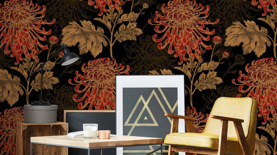 The Psychology of Red: Understanding the Effects of Red Wallpaper in Home Decor