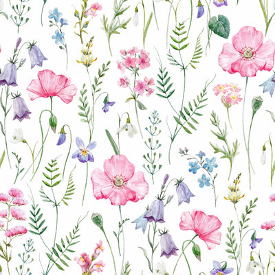 Delicate wildflowers - Walltrendz