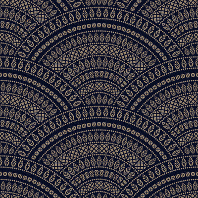 Ornate Elements Ethnic Wallpaper