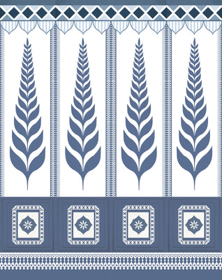 Traditional Indian Leaf Wallpaper