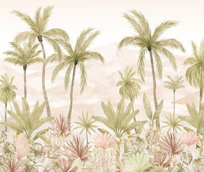 Tropical Palm Paradise Wallpaper