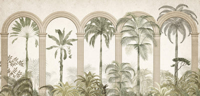 Tropical Arch Mural Wallpaper