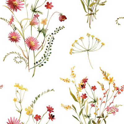 Meadow Summer Leaves Wallpaper