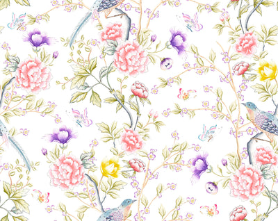 Chinoiserie Surface Elegant Wallpaper