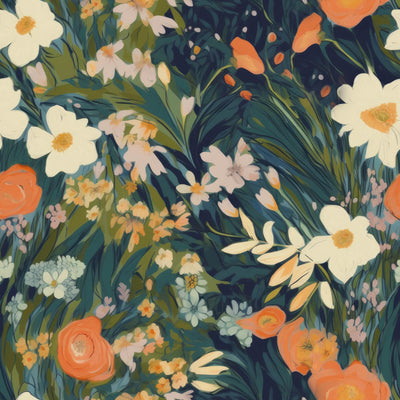 Greenery Watercolor Wallpaper