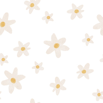 Floral Star Style Wallpaper
