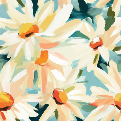 Bohemian Spring Watercolor Wallpaper