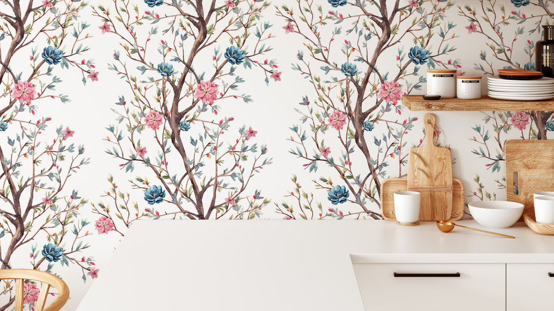 Kitchen Backgrounds For Promoting Brighten Up Your Cooking Space with Vibrant Kitchen Wallpapers - Walltrendz