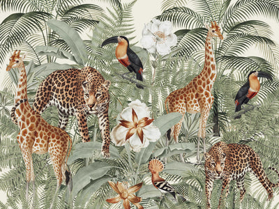 Animal with leaves Wallpaper