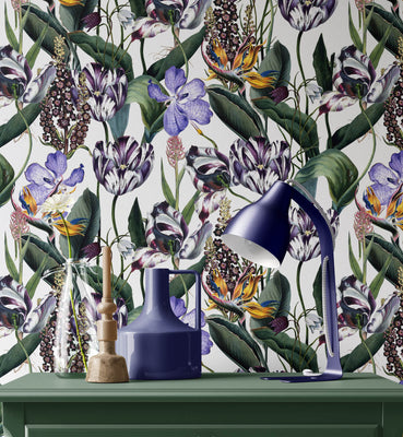 Tropical Tulips Wallpaper