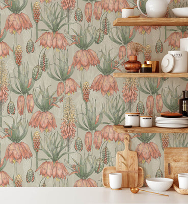 Exotic Flowers Wallpaper