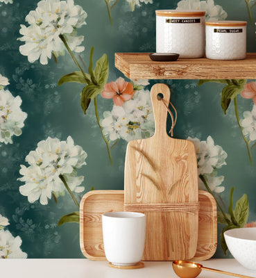 Spring Blossoms Oil Pant Wallpaper