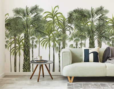 Palm Botanical Large Tree Wallpaper