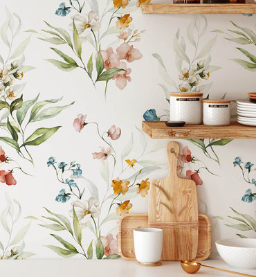 Dutch Watercolour Botanical Pattern