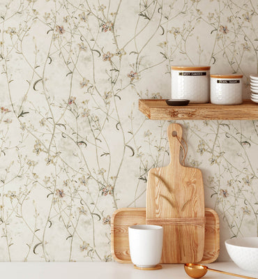 Botanical Watercolor Seamless Pattern