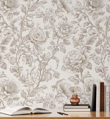 Floral bunch Wallpaper