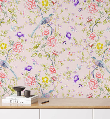 Oriental Chinoiserie Wallpaper
