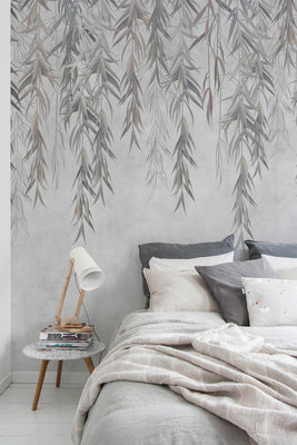 Vintage Tropical Hanging Mural Wallpaper