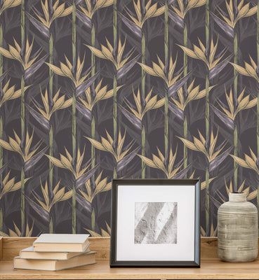 Luxury Sketchy Floral Vintage Wallpaper