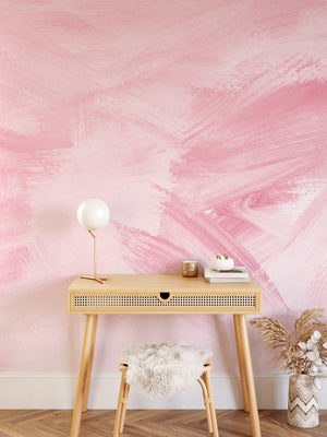 Hand Panted Brush Stroke Wallpaper