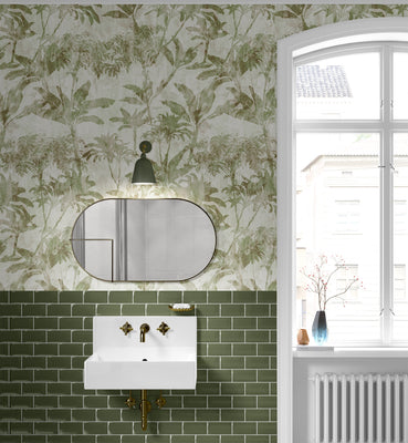 Esther Sage Tree Palm Wallpaper