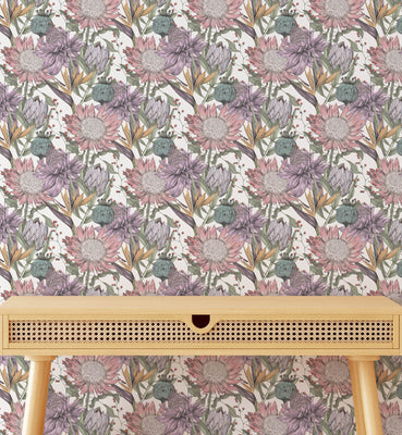 Vintage Seamless Floral Wallpaper