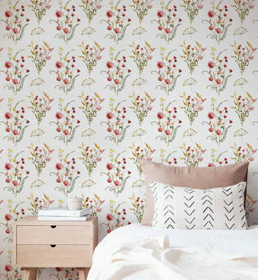 Meadow Summer Leaves Wallpaper