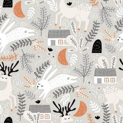 Woodland Deer Wallpaper