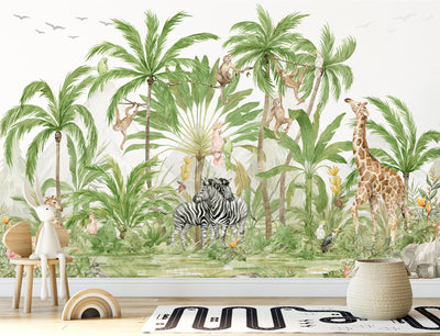 Large Tree Landscape Wallpaper