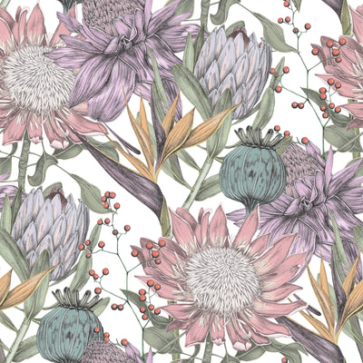 Vintage Seamless Floral Wallpaper