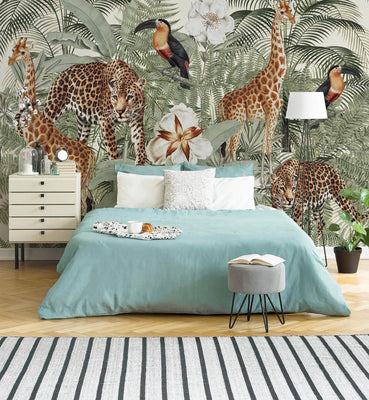 Animal with leaves Wallpaper