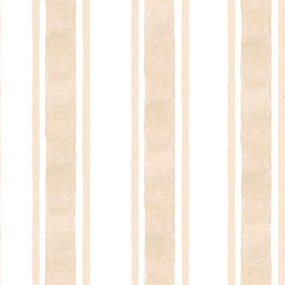 Watercolor Stripe Pattern Wallpaper