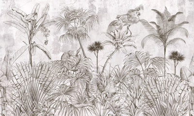 Tropical Forest Mural Wallpaper