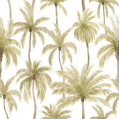 Watercolour Palm Tree Wallpaper
