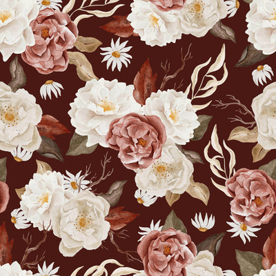 Nocturnal Flowers  Patterns Wallpaper